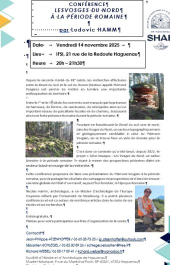 L'époque romaine dans les Vosges du Nord L'époque romaine dans les Vosges du Nord