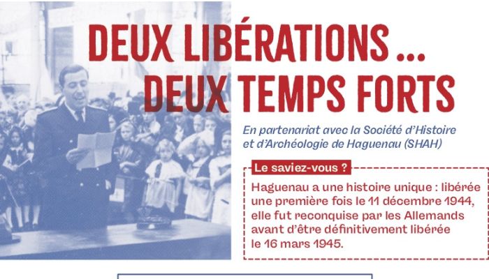 Commémorations des 80 ans de la Libération de Haguenau